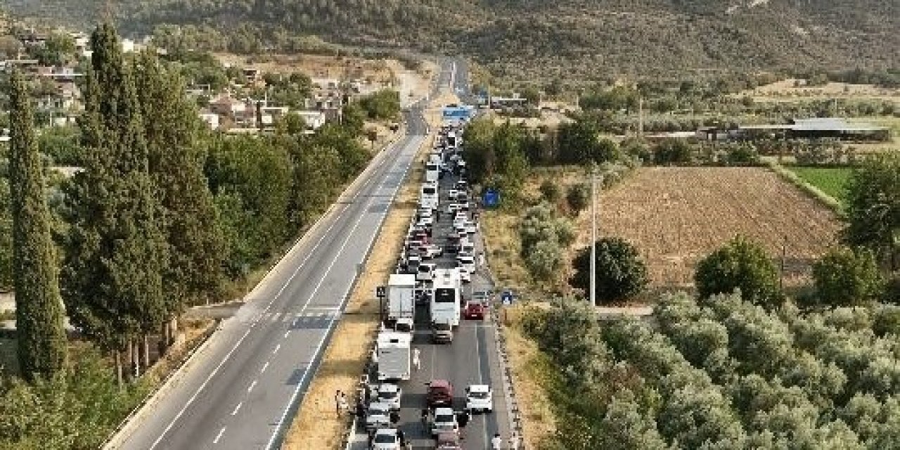 Aydın-Muğla karayolu yeniden trafiğe açıldı