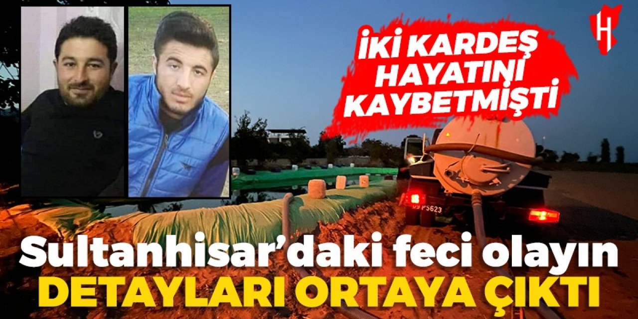 Sultanhisar'da havuza düşen yeğenini kurtarmak isteyen iki amca öldü