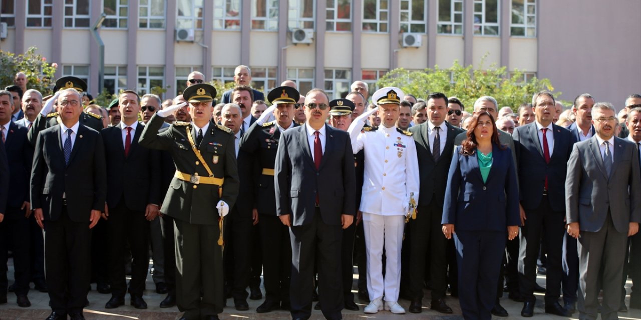 Aydın'da Zafer Bayramı'nın 102'nci yılı törenle kutlandı