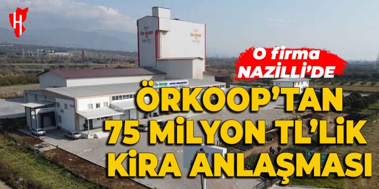 ÖRKOOP'tan 75 milyon liralık dev anlaşma!