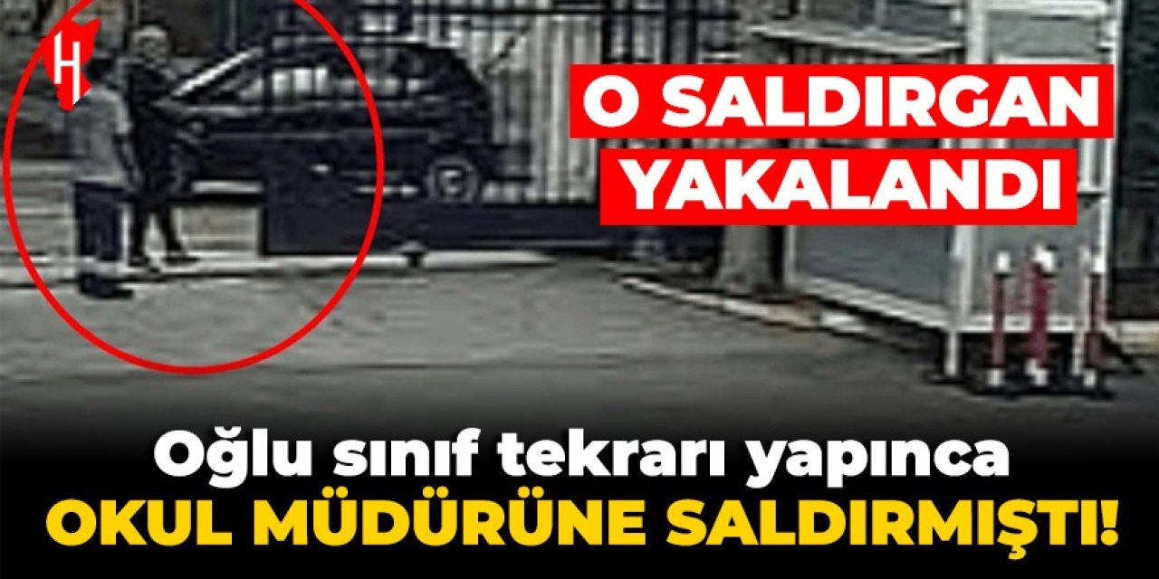 Oğlu sınıf tekrarı yapınca okul müdürüne silah doğrultmuştu! O saldırgan Aydın'da yakalandı