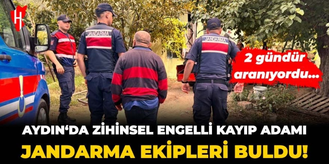 2 gündür kayıp olan adamı jandarma ailesine teslim etti