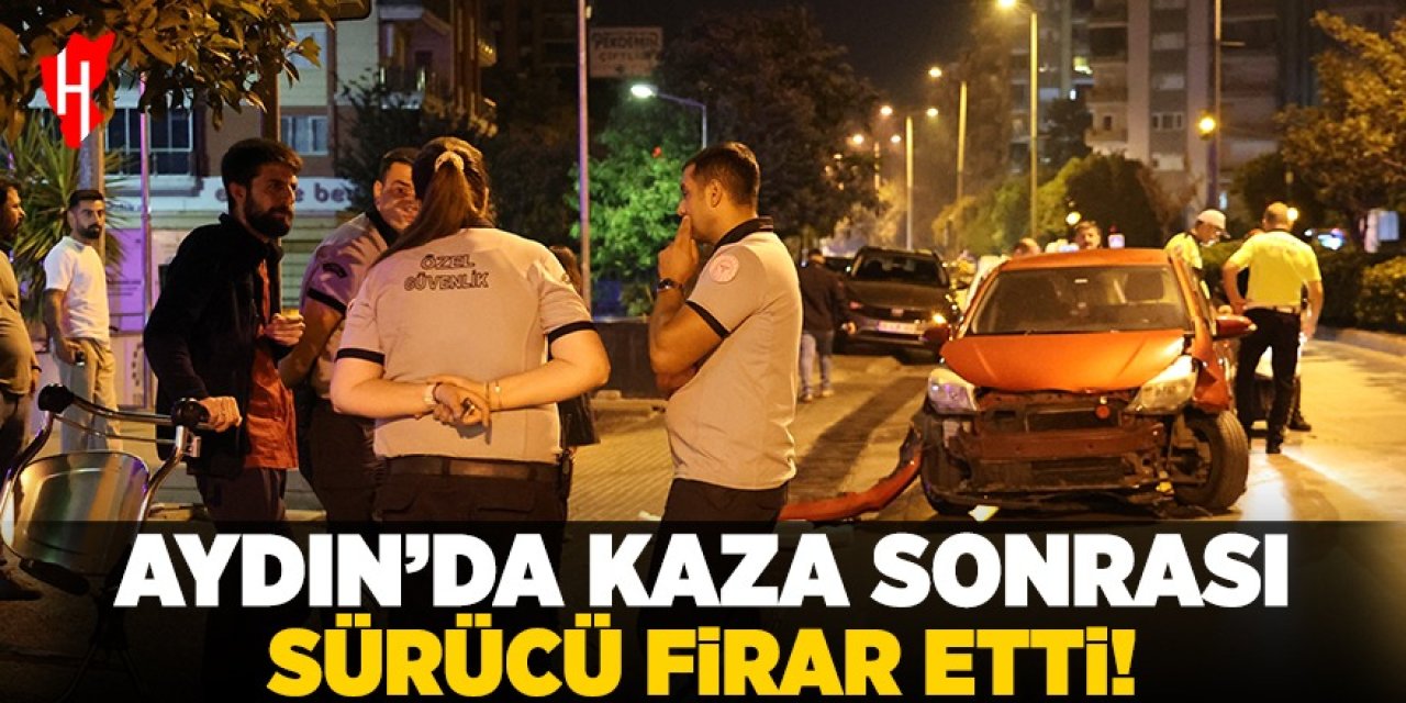 Kazadan sonra sürücü firar etti