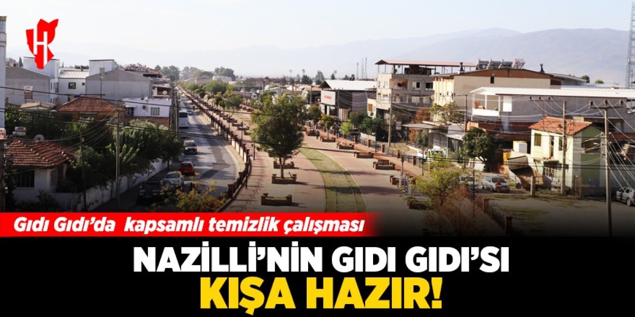 Nazilli'nin Gıdı Gıdı'sı kışa hazır!