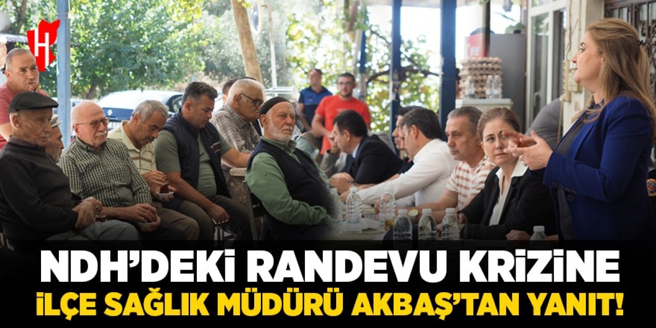 Nazilli Devlet Hastanesindeki randevu krizine İlçe Sağlık Müdürü Akbaş’tan yanıt