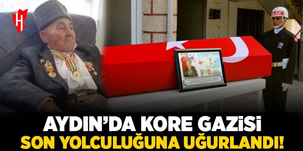 Kore Gazisi son yolculuğuna uğurlandı