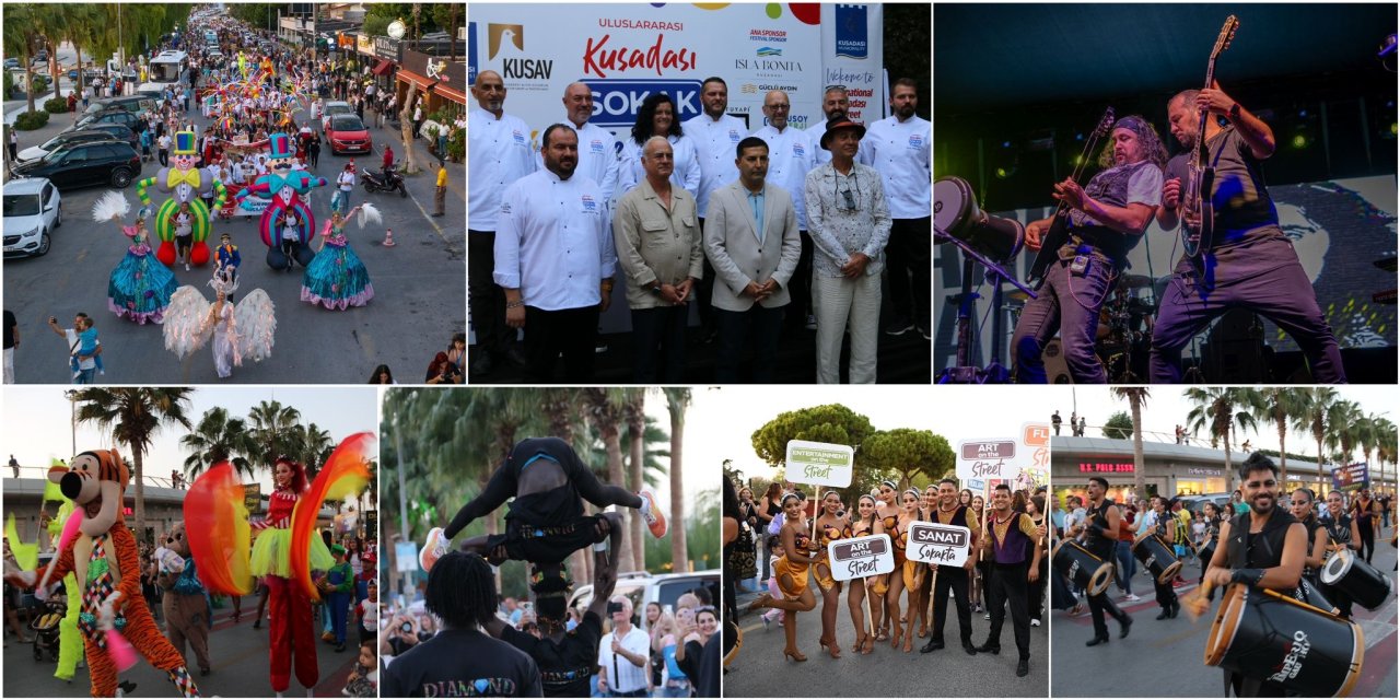 Kuşadası’nda tarihi gün! Festival dediğin böyle olur