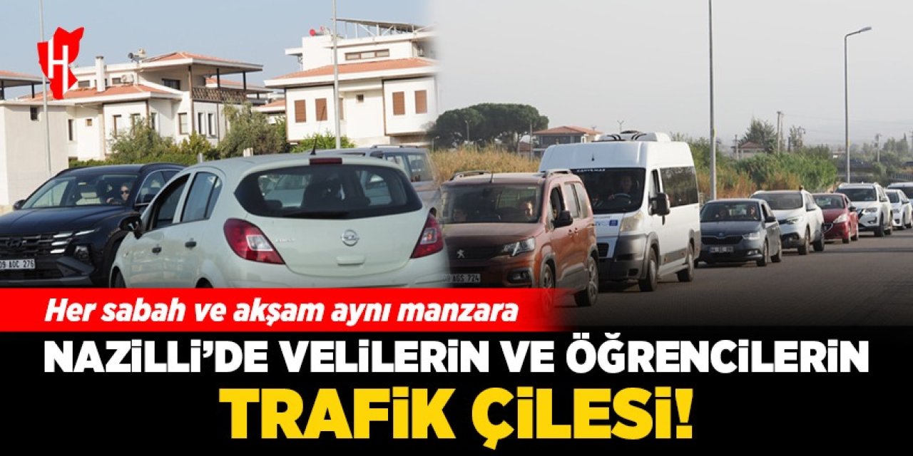 Nazilli’de okul yolunda kaza endişesi: Veliler ve öğrenciler çözüm bekliyor