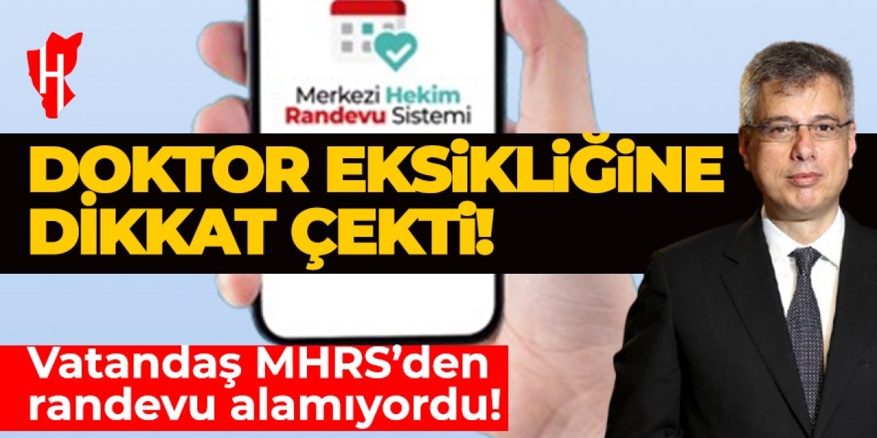 Vatandaş MHRS'den neden randevu alamıyor?