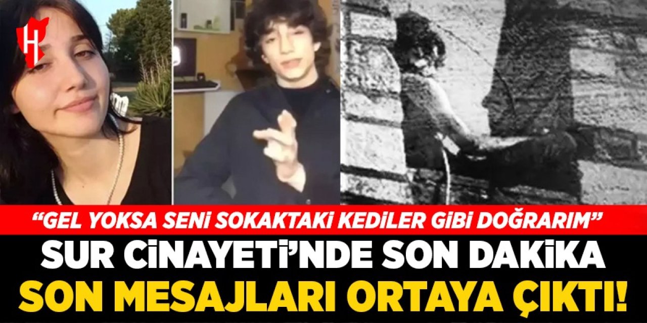 Sur cinayetinde son dakika: İkbal Uzuner ile katil Semih Çelik'in mesajları ortaya çıktı