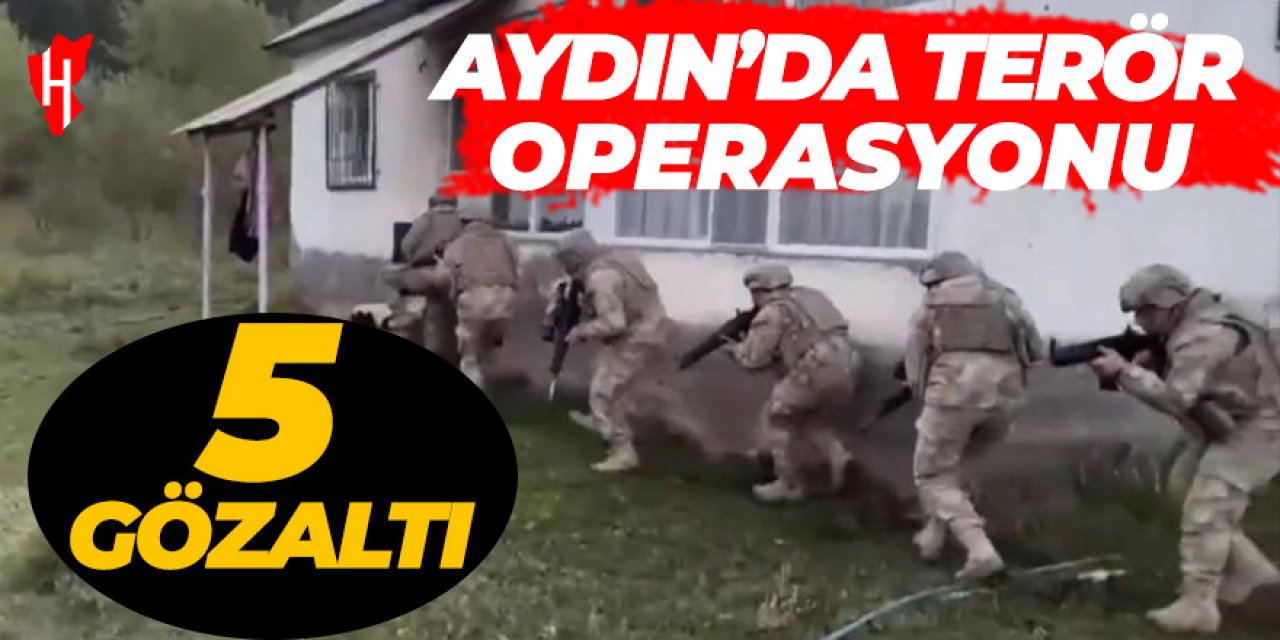 Aydın'ın 3 ilçesinde terör operasyonu düzenlendi! Bakan Yerlikaya duyurdu