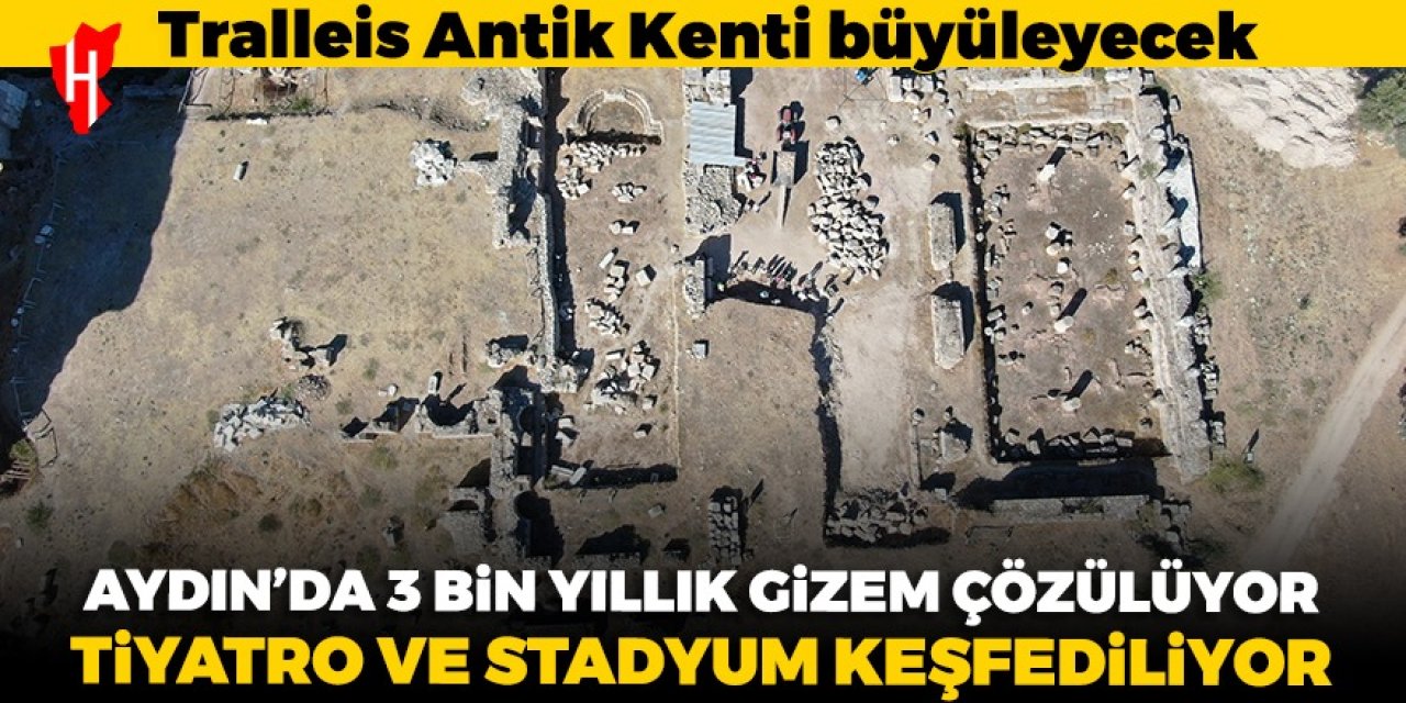 Aydın 3 bin yıllık gizem: Antik tiyatro ve stadyum keşfediliyor