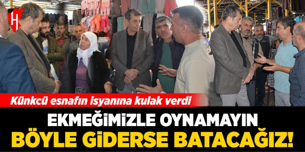 Aydın’da esnaf isyan etti: “Ekmeğimizle oynamayın”