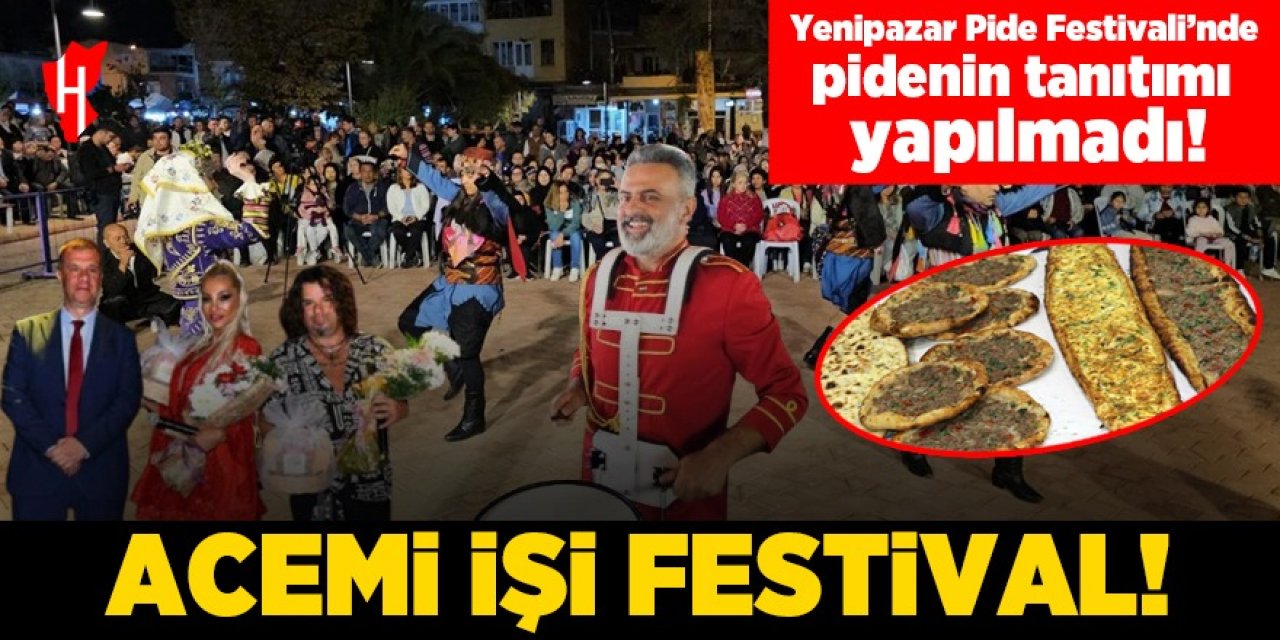 Yenipazar Pide festivalinde coğrafi işaretli pidenin esamesi okunmadı