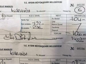 Milletvekili Erdem ASKİ'ye belgeyle cevap verdi