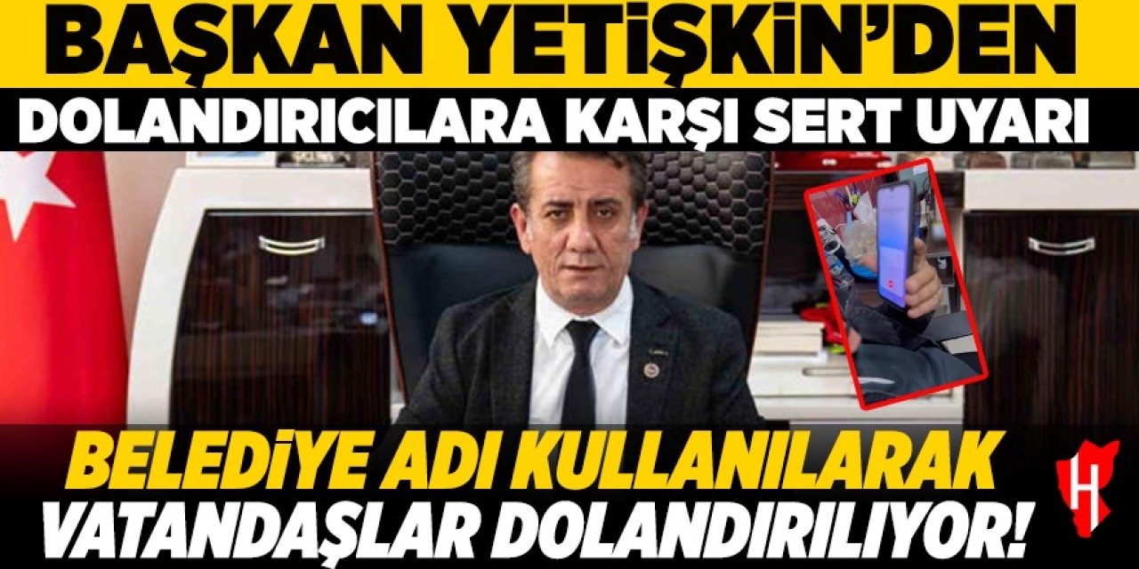 Efeler Belediye Başkanı’ndan dolandırıcılara karşı önlem: Telefonla aramalara dikkat!