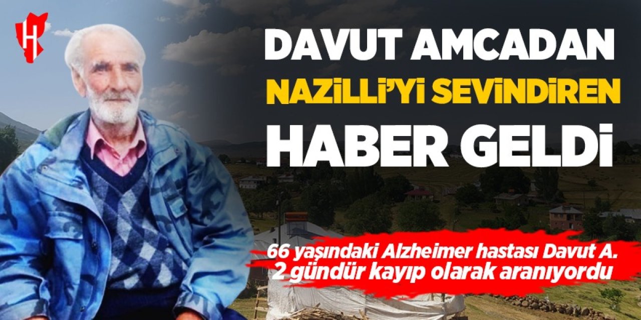 Davut Amcadan Nazilli'yi sevindiren haber geldi