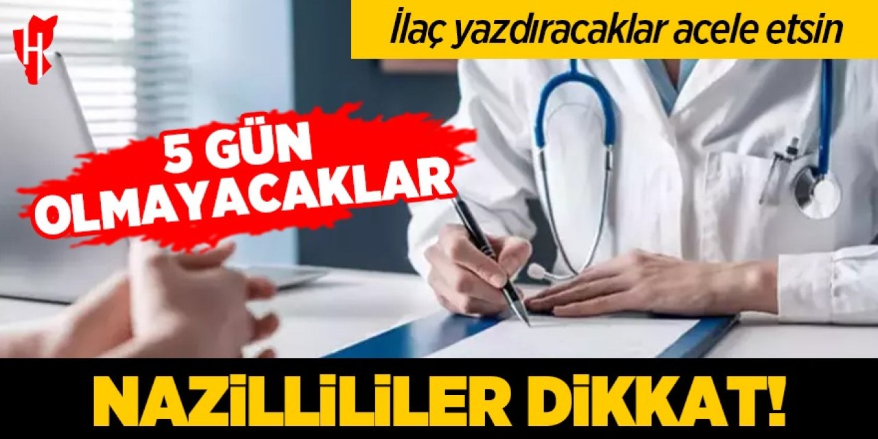 Nazilli dikkat! 5 gün iş bırakacaklar