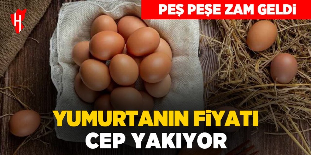 Yumurtaya peş peşe zam: Fiyatı cep yakıyor