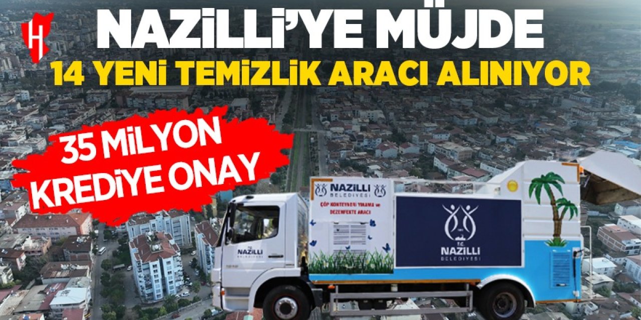 Nazilli'ye müjde! Yeni temizlik araçları için geri sayım başladı