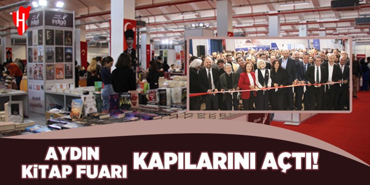 Aydın Kitap Fuarı kapılarını açtı!