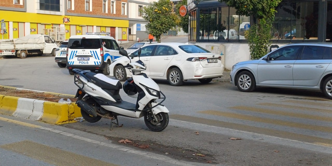 Aydın'da otomobil ile motosiklet çarpıştı: 1 kişi yaralandı