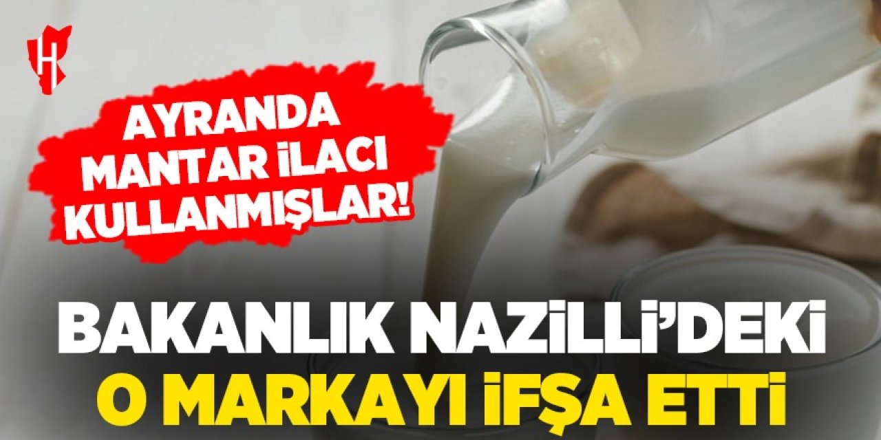 Nazilli'ye Şok Gıda Uyarısı: O Ayranda Mantar İlaç Maddesi Tespit Edildi