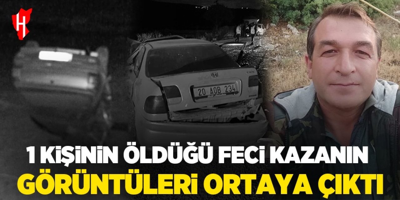 3 Aracın karıştığı kazada 1 kişi hayatını kaybetmişti: Feci kazanın görüntüleri ortaya çıktı