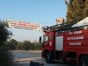 Büyükşehir ve Germencik Belediyesi Afiş Krizi Yaşıyor