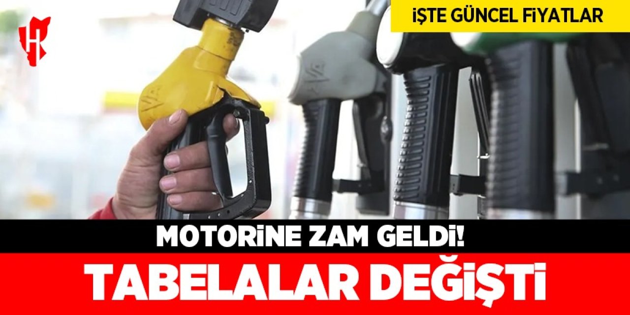 Motorine zam geldi! İşte güncel fiyatlar