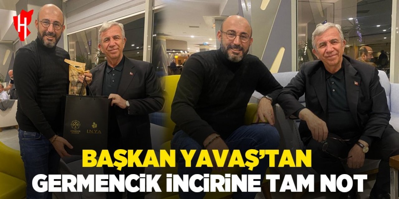 Başkan Zencirci'den Başkan Yavaş'a incir sürprizi