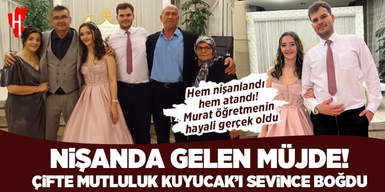 Nişan salonunda gelen müjde: Gençlere umut oldular!