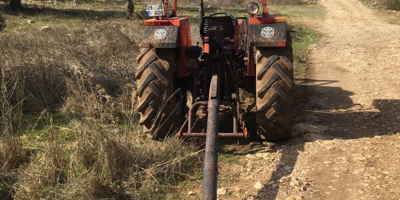 Çalınan traktörü jandarma buldu