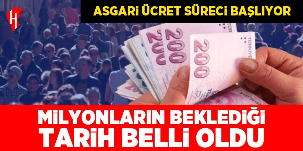 Asgari ücret zammı için milyonların beklediği tarih belli oldu!