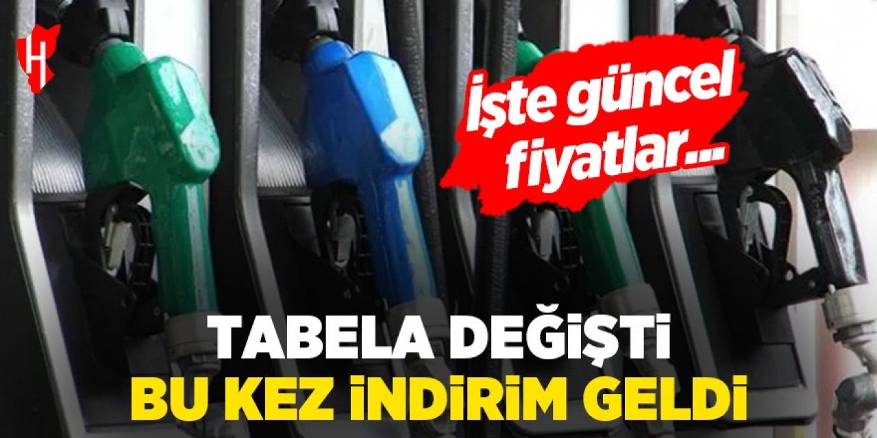 Akaryakıtta tabela değişti: Bu kez indirim geldi! İşte güncel fiyatlar...