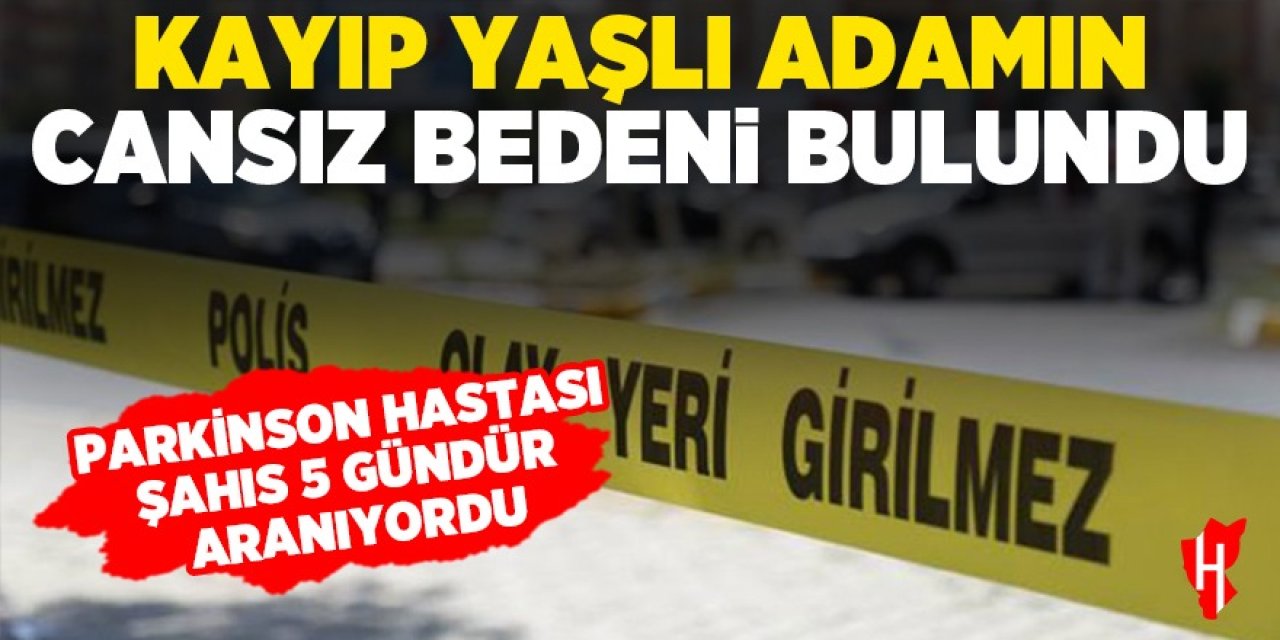 Kayıp şahıs ağaca asılı halde bulundu