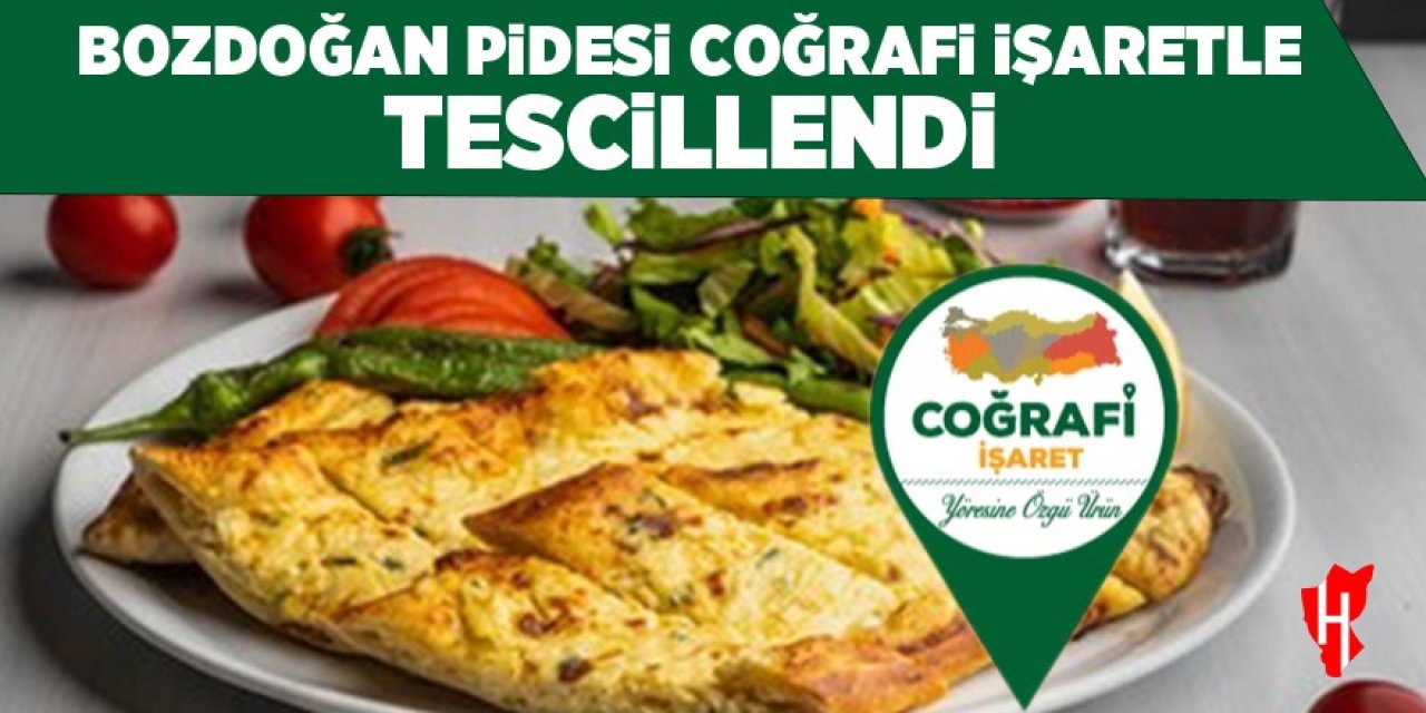 Bozdoğan pidesi, coğrafi işaretle tescillendi