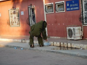 Didim Halk Pazarında Şüpheli Poşet Alarmı