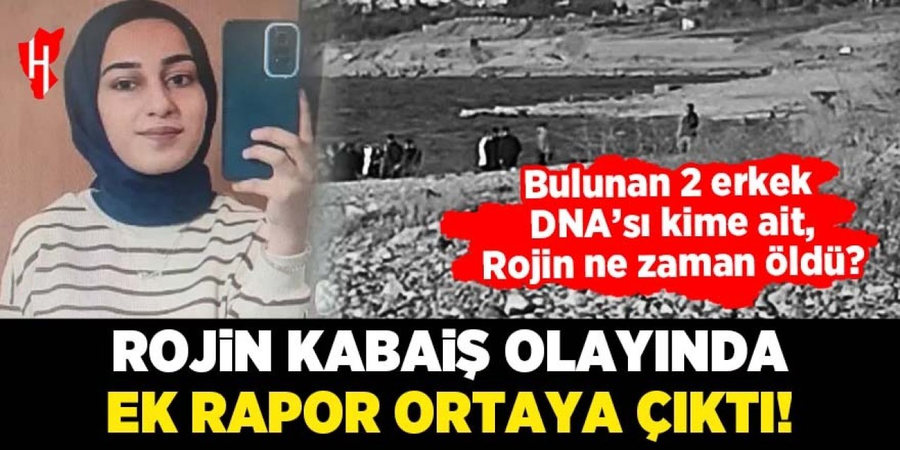 Rojin Kabaiş olayında ek rapor ortaya çıktı!