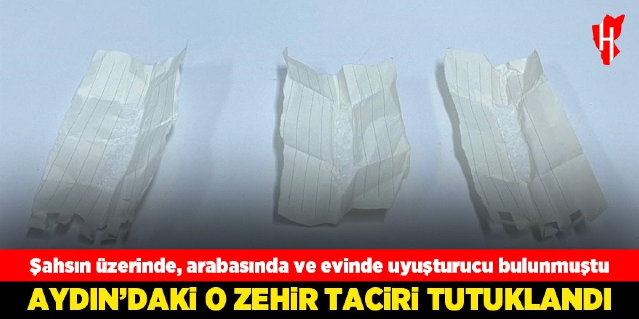 Aydın'da uyuşturucu operasyonu: 1 kişi tutuklandı