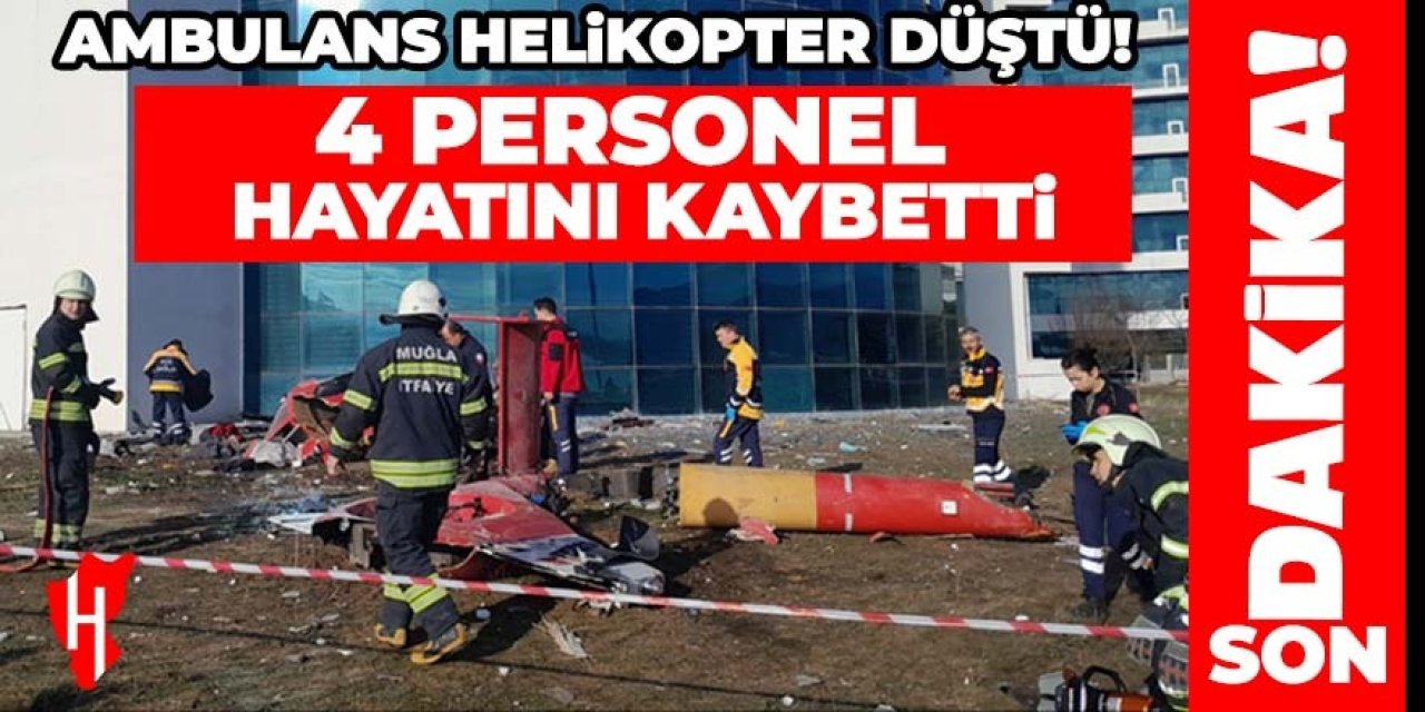 Vali Akbıyık'tan helikopter kazasına ilişkin ilk açıklama! 4 kişi öldü