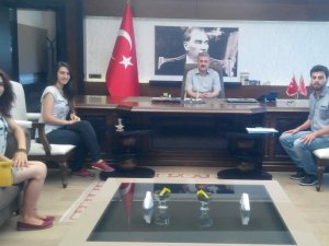 Yeşil Kasaba Grubu, Vali Erol Ayyıldız’ı Ziyaret Etti