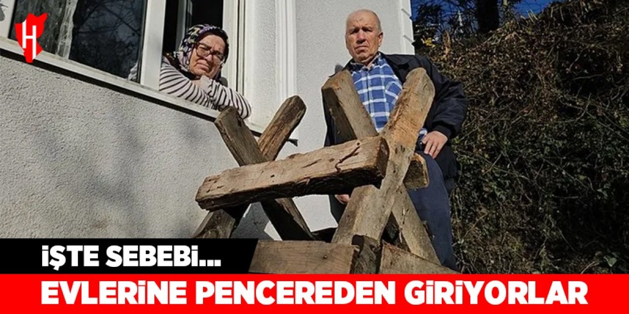 Evlerine pencereden giren çift yetkililerden yardım istedi