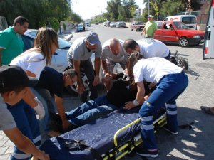 Didim'de Trafik Kazası: 1 Kişi Yaralandı