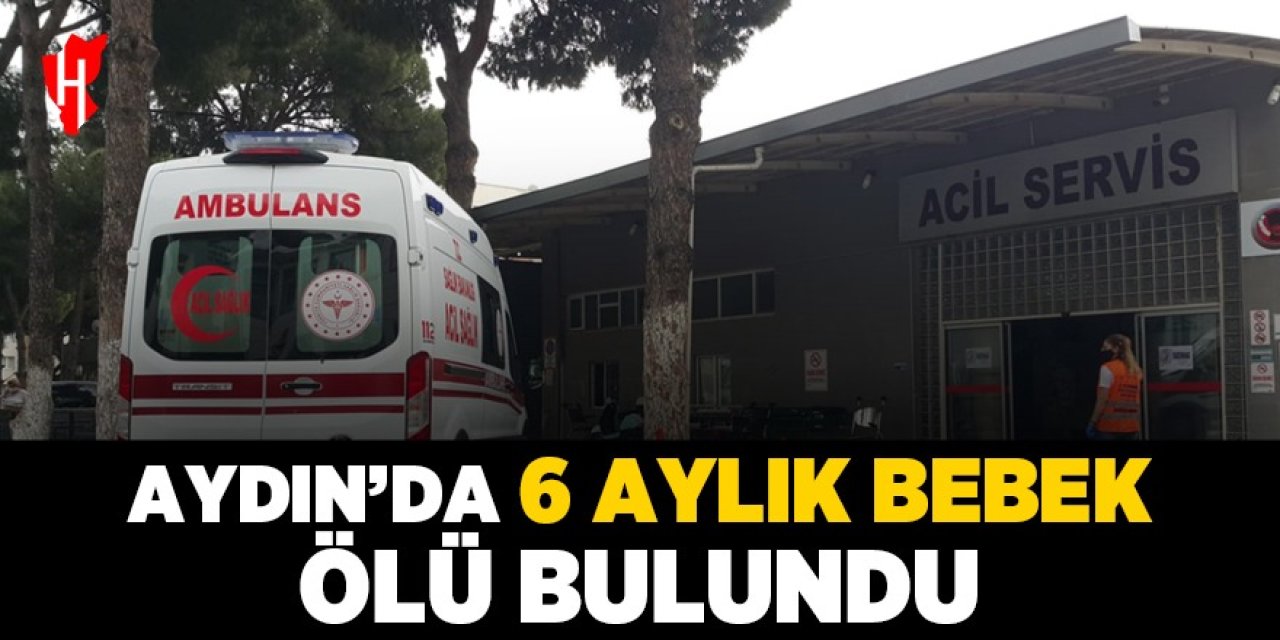 Aydın'da 6 aylık bebek ölü bulundu