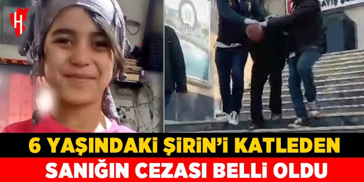 Şirin'i katleden caninin cezası belli oldu