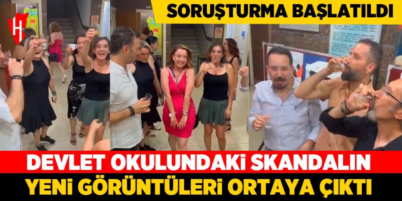 Devlet okulundaki skandalın ikinci perdesi: Yeni görüntüler ortaya çıktı