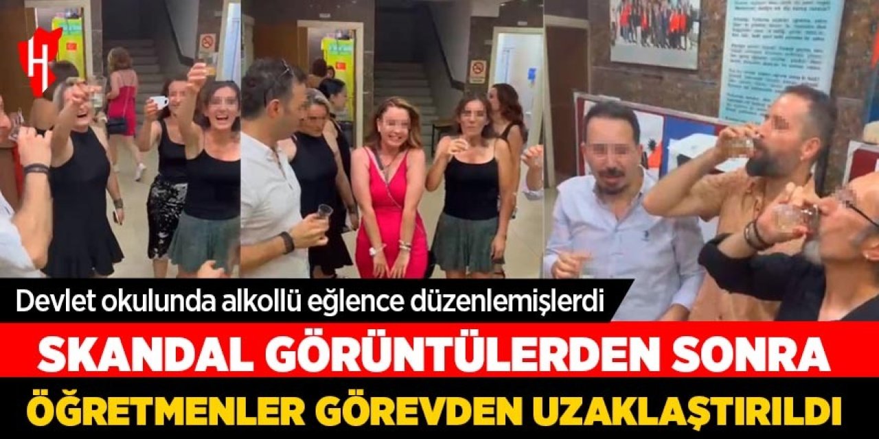 Devlet okulundaki görüntüler tepki çekmişti: Öğretmenler görevden uzaklaştırıldı