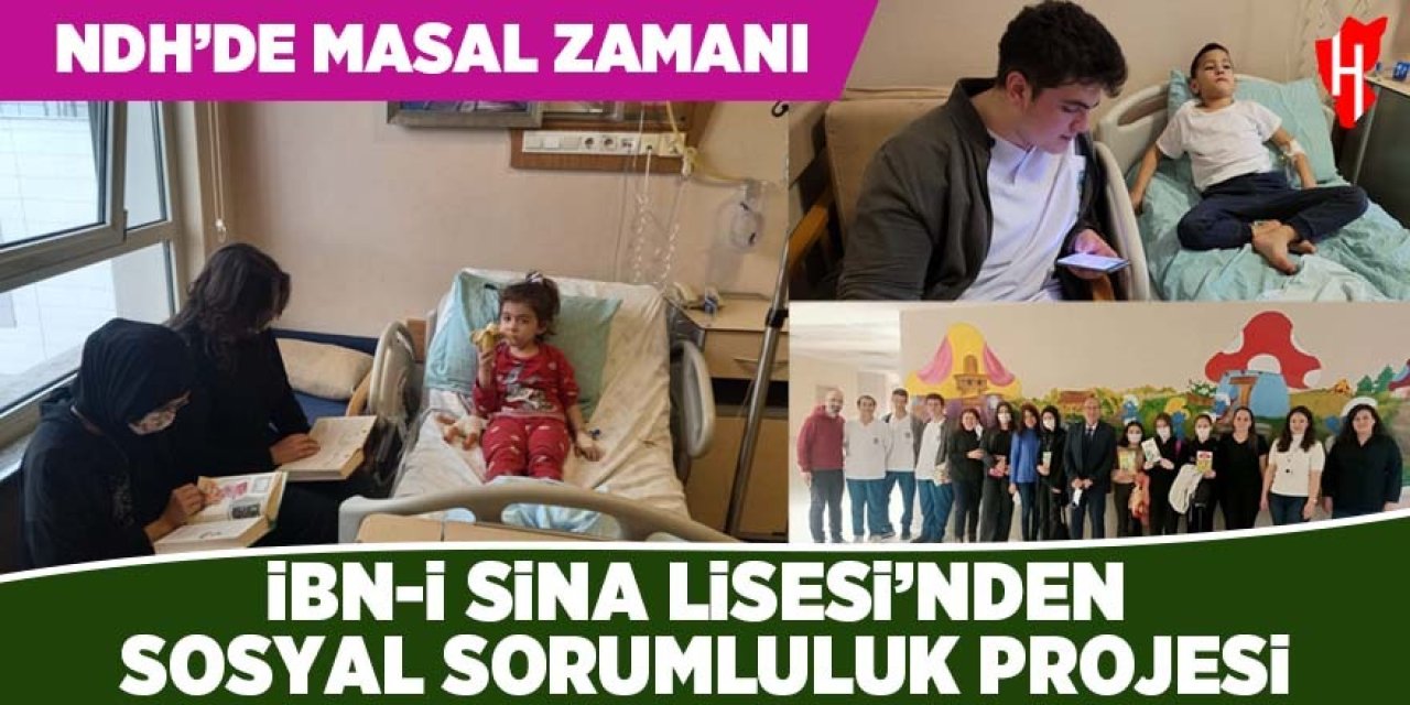 Nazilli’de minik kalplere neşe: İbn-i Sina Lisesi öğrencilerinden çocuk hastalara moral