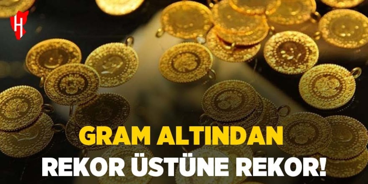 Gram altın haftanın son gününe rekorla başladı